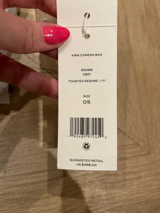 Brand New! Tory Burch Kira Camera Bag in toasted sesame - Picture 9 of 9